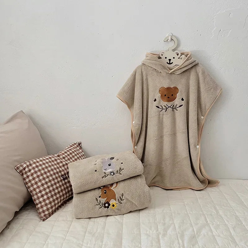 MILANCEL Baby Children's Hooded Bath 