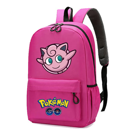 Mochila Pokémon Pikachu Gran Capacidad - Anime Escolar Primaria - Huellitas de Vida