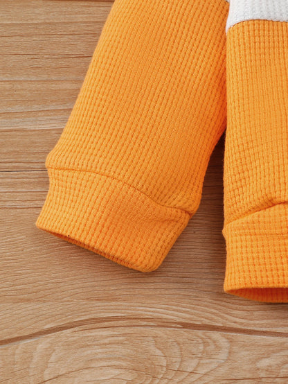 Conjunto Deportivo Niños Bloques Color - Sudadera y Pantalón Primavera Otoño