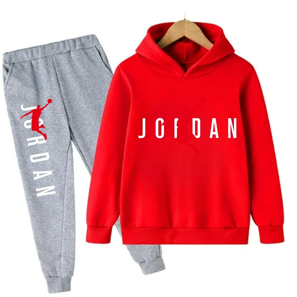 Conjunto Deportivo Slam Dunk Niños - Sudadera y Pantalón Baloncesto 2 Piezas