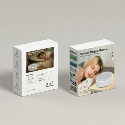 Máquina Ruido Blanco Bebé Lámpara Respiración