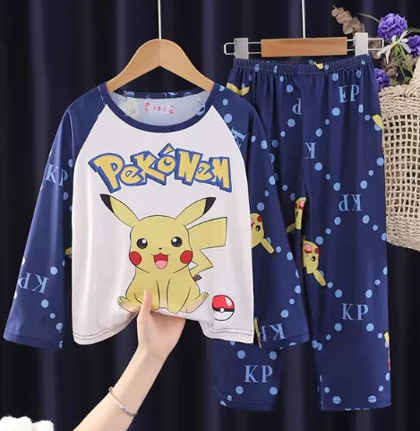 Pijamas Niños Niñas Unisex - Conjunto Ropa Cómoda para Dormir Infantil - Huellitas de Vida