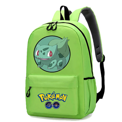 Mochila Pokémon Pikachu Gran Capacidad - Anime Escolar Primaria - Huellitas de Vida