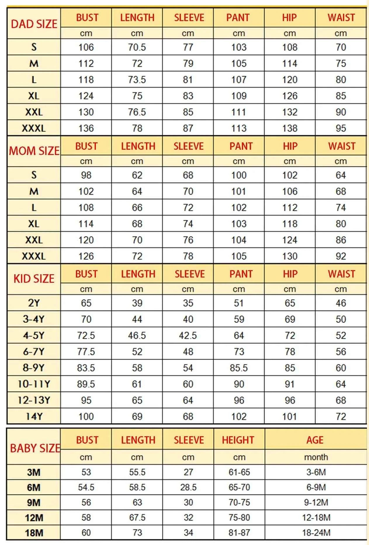 Pijama Navidad Familiar 2 Piezas - Conjunto Mamá Papá Niños Bebé Loungewear