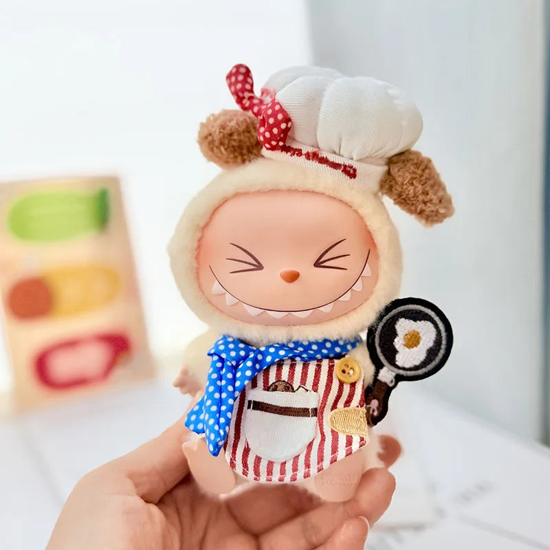 Uniforme de Chef para Labubu - Baby Clothes Overalls Cocina Alta Calidad - Huellitas de Vida