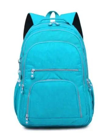 Mochila Escolar 2025 - Teenage Girl Nylon Impermeable Laptop - Huellitas de Vida
