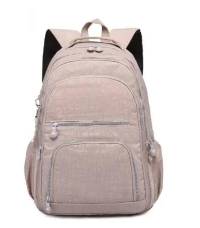 Mochila Escolar 2025 - Teenage Girl Nylon Impermeable Laptop - Huellitas de Vida