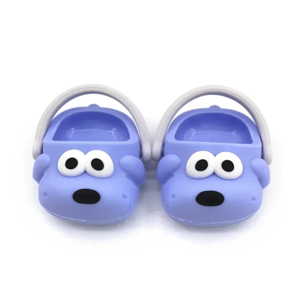 Zapatos para Labubu 15-17cm - Animal Slippers Macaron Princess Cute - Huellitas de Vida
