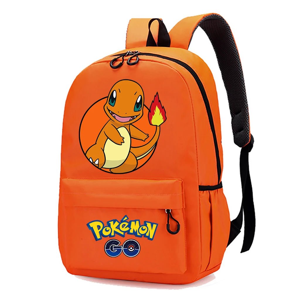 Mochila Pokémon Pikachu Gran Capacidad - Anime Escolar Primaria - Huellitas de Vida