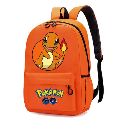 Mochila Pokémon Pikachu Gran Capacidad - Anime Escolar Primaria - Huellitas de Vida