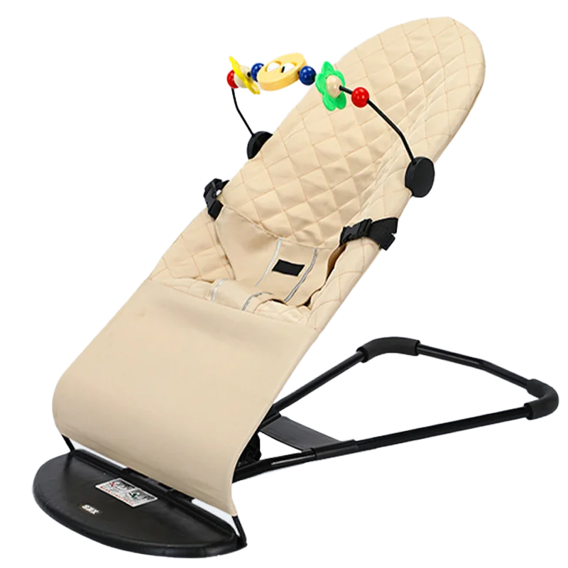 Hamaca Mecedora Bebé Ligera Reclinable - Barra Juguetes 0-24 Meses Recién Nacidos