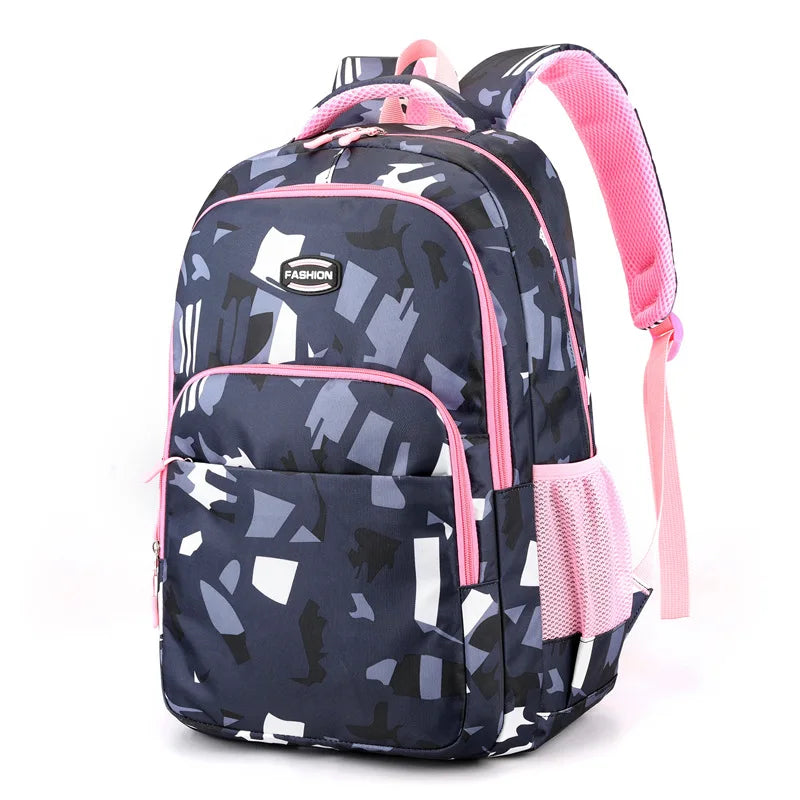 Mochila para Niñas Primaria Grados 4-6 - Elementary School Girls Backpack - Huellitas de Vida