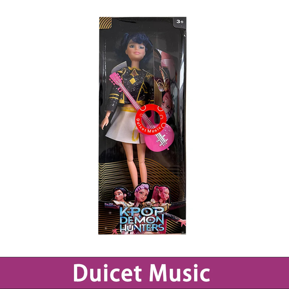 Muñeca Vinilo Anime K-Pop 30cm Rumi Mira Zoey - Cazadores Demonios Regalo Niñas