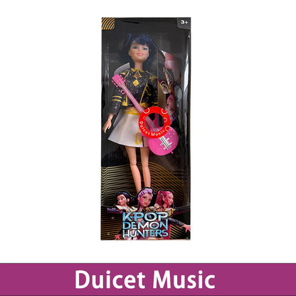 Muñeca Vinilo Anime K-Pop 30cm Rumi Mira Zoey - Cazadores Demonios Regalo Niñas