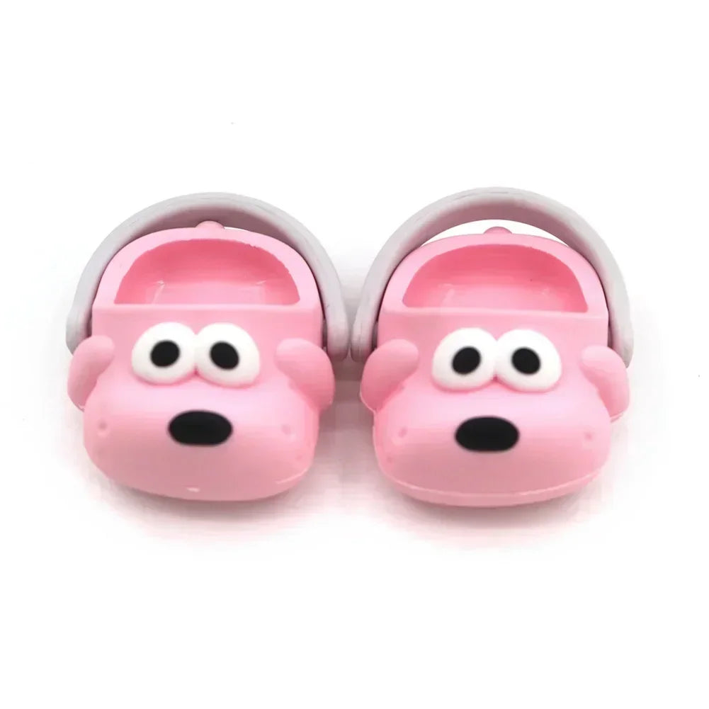 Zapatos para Labubu 15-17cm - Animal Slippers Macaron Princess Cute - Huellitas de Vida