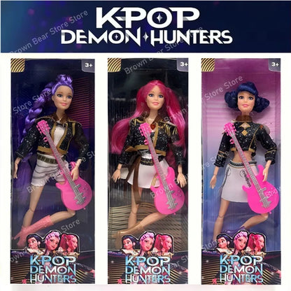 Muñeca Vinilo Anime K-Pop 30cm Rumi Mira Zoey - Cazadores Demonios Regalo Niñas