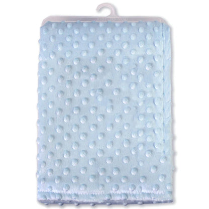 Manta Personalizada Cochecito Bebé - Manta Suave Nombre Bordado Regalo Recién Nacido Baby Shower - Huellitas de Vida