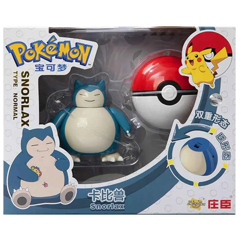Figura Pokémon Blastoise Transformable - Pokeball Acción Deformación Niños Regalo