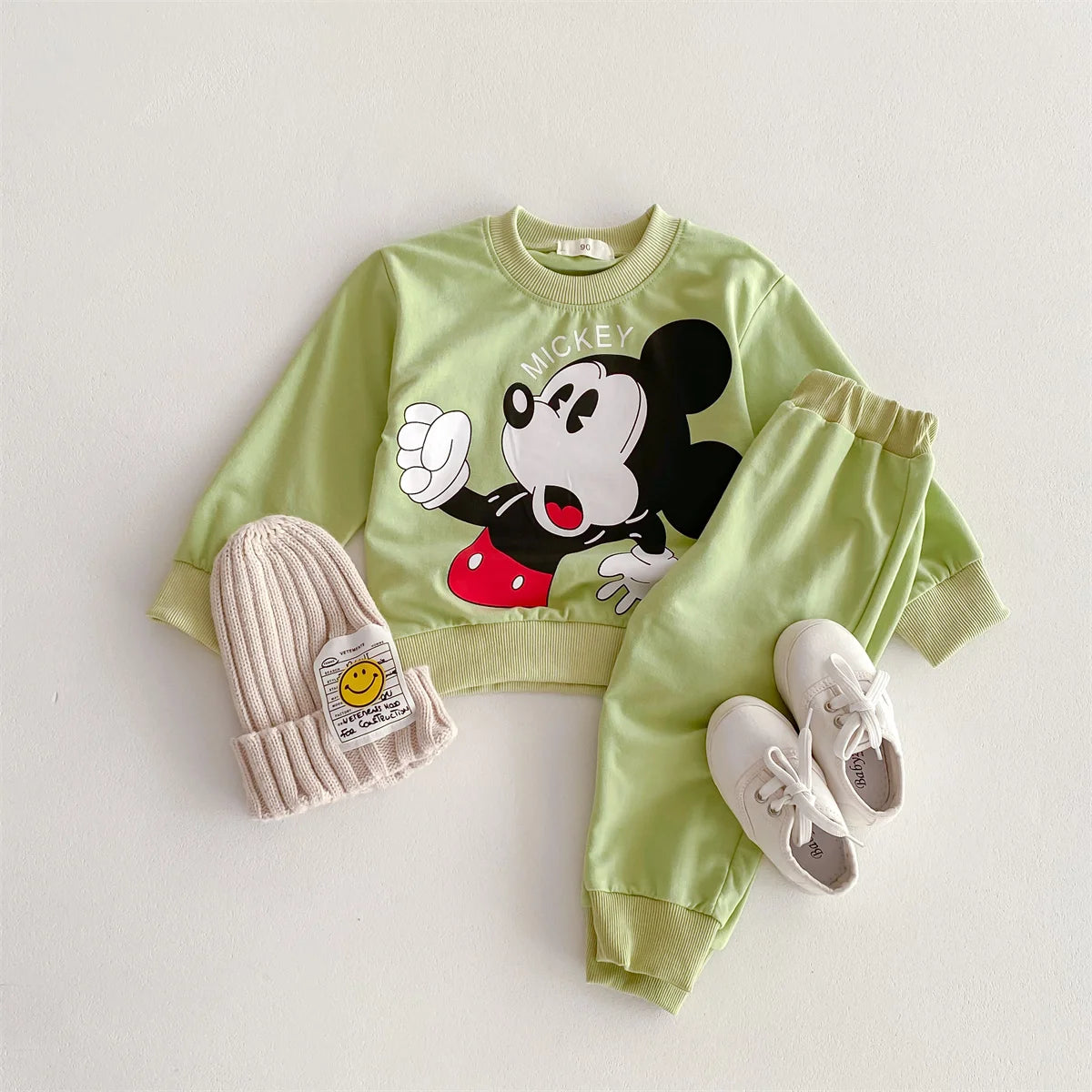 Conjunto Deportivo Mickey Mouse Niños - Sudadera y Pantalón Disney 2 Piezas