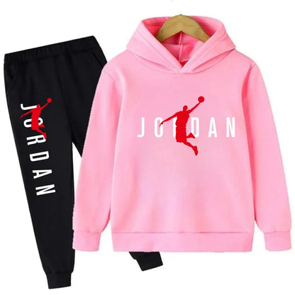 Conjunto Deportivo Slam Dunk Niños - Sudadera y Pantalón Baloncesto 2 Piezas