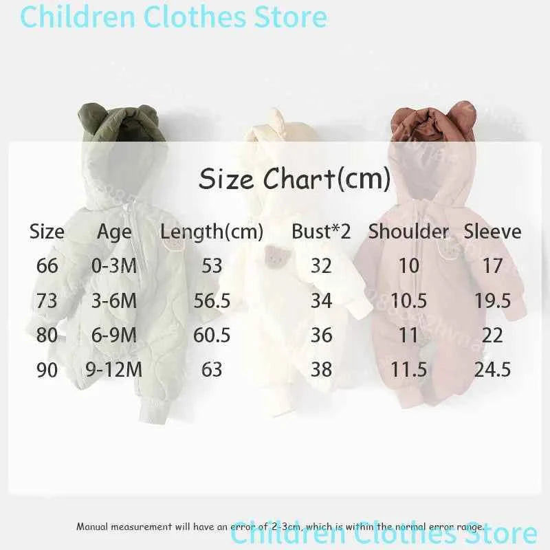 Mono Invierno Bebé Forro Piel Cálido - Buzo Osito Niños Niñas 0-24 Meses