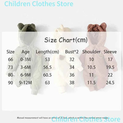 Mono Invierno Bebé Forro Piel Cálido - Buzo Osito Niños Niñas 0-24 Meses