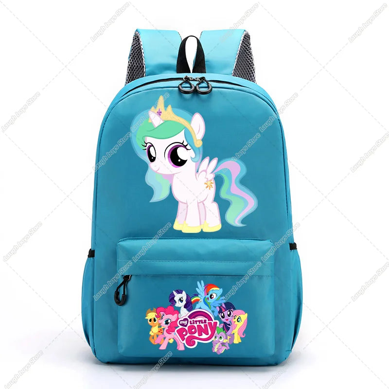 Mochila My Little Pony para Estudiantes - Gran Capacidad Vuelta al Cole - Huellitas de Vida