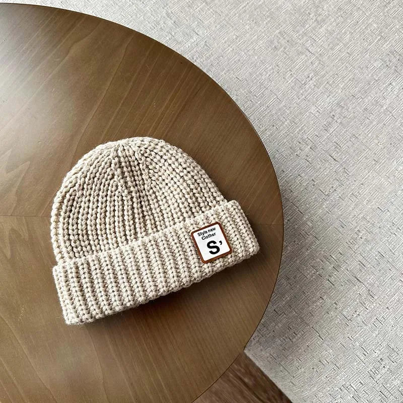 Gorro Bebé Letra S Invierno