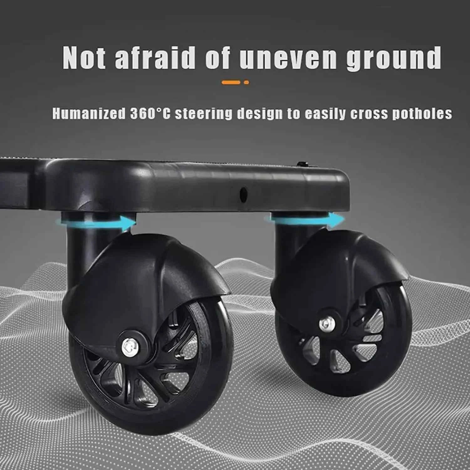 Plataforma Cochecito Universal 2 en 1 Sentar Parar - Adaptador Gemelos Carritos