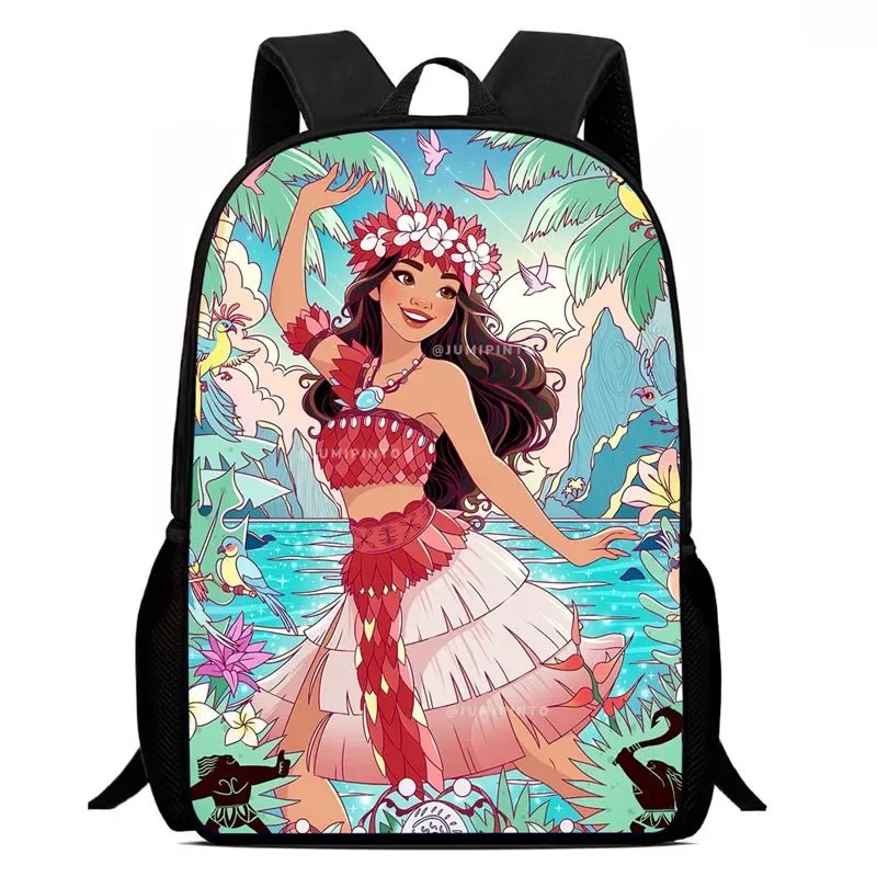 Mochila Moana para Kindergarten - Ligera y Duradera Cartoon Disney - Huellitas de Vida