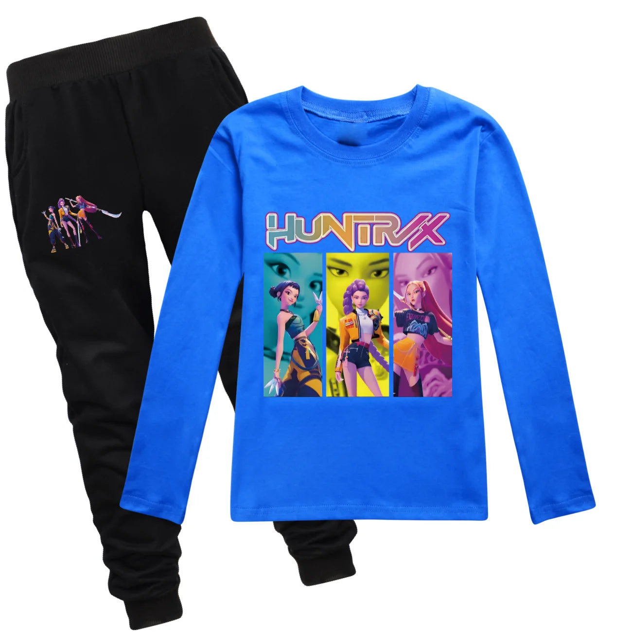 Camiseta Manga Larga KPop Demon Hunters Niños - Sudadera Algodón Streetwear