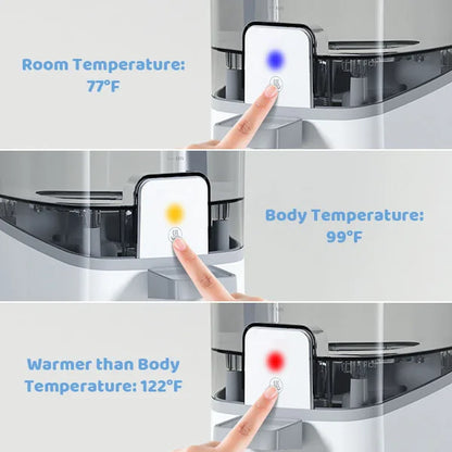 Termostato Inteligente Biberones 24H - Calentador 3 Temperaturas Bebé