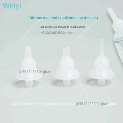 Aspirador Nasal Eléctrico Bebé 3 en 1 Silencioso - Limpiador Congestión Recién Nacidos