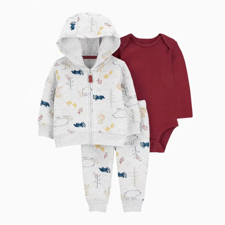 conjunto bebé invierno 3 piezas