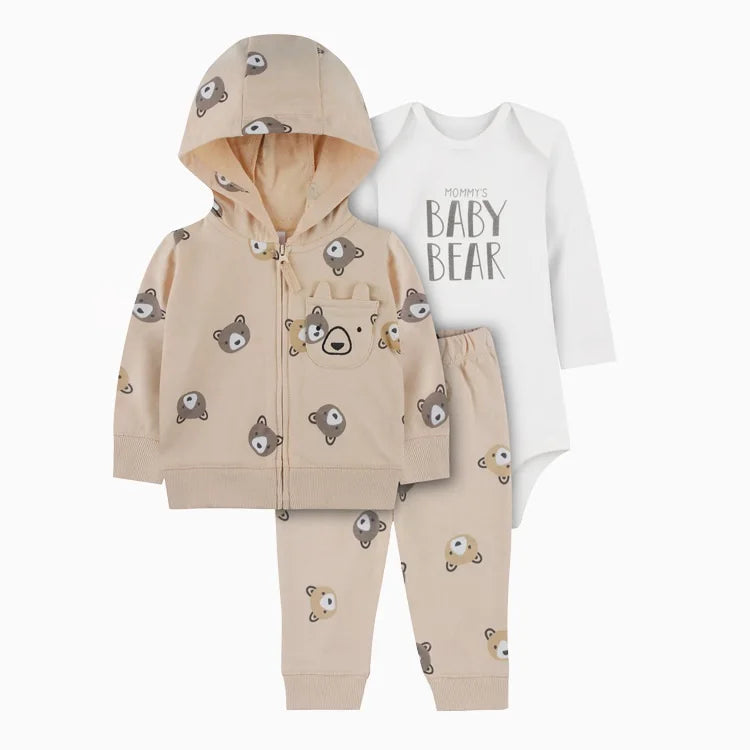 conjunto bebé invierno 3 piezas