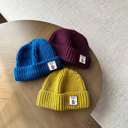 Gorro Bebé Letra S Invierno