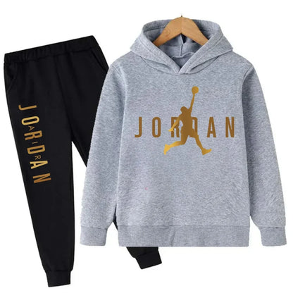 Conjunto Deportivo Slam Dunk Niños - Sudadera y Pantalón Baloncesto 2 Piezas