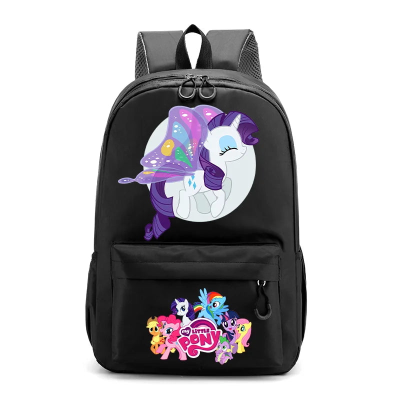 Mochila My Little Pony para Estudiantes - Gran Capacidad Vuelta al Cole - Huellitas de Vida