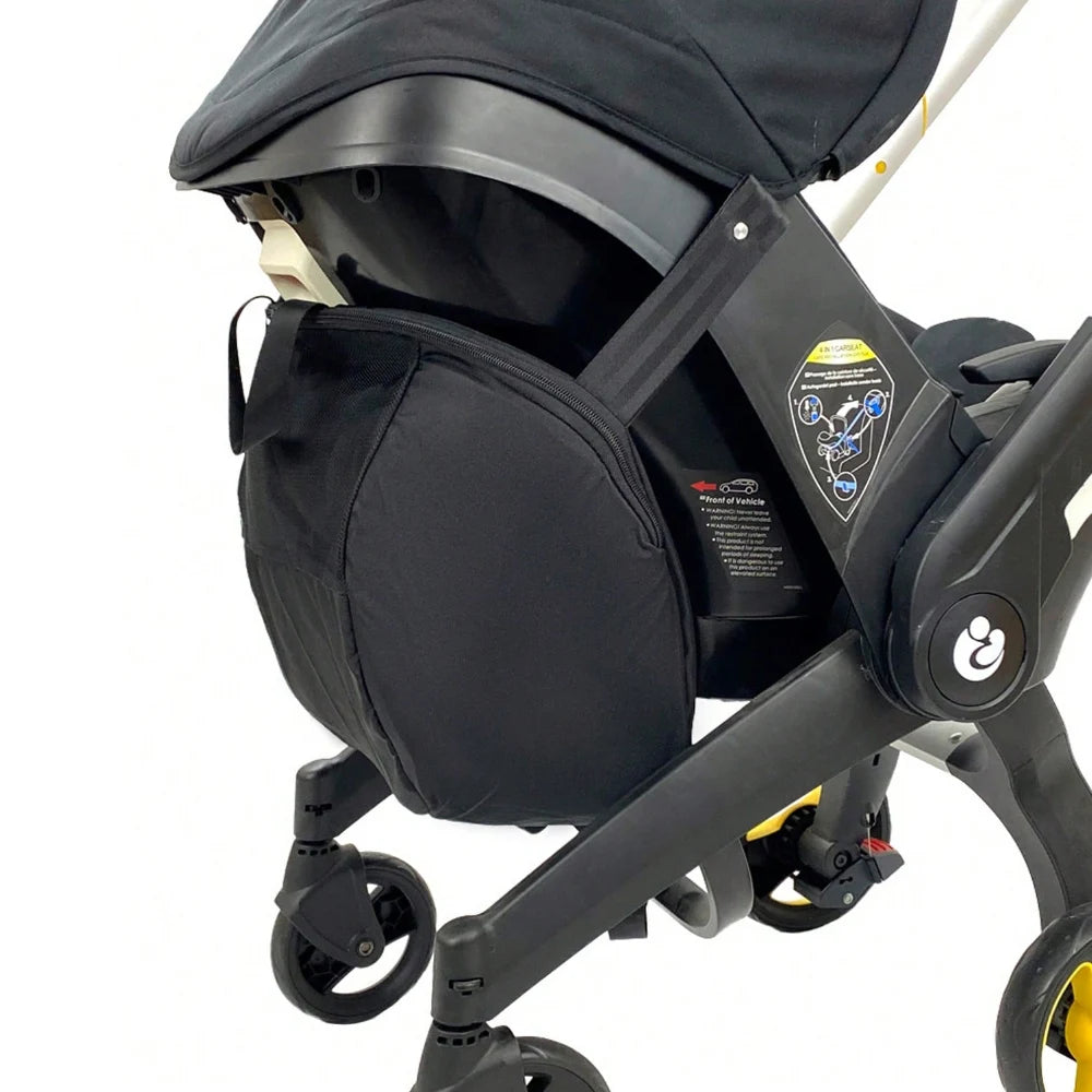 Bolsa Almacenamiento Silla Coche Bebé - Mochila Viaje Compatible Doona Cochecito Accesorios - Huellitas de Vida