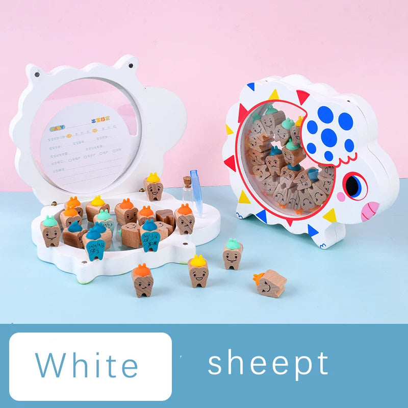 Caja Dientes Leche Madera Recuerdos Bebé - Organizador Primeros Dientes Niño Niña