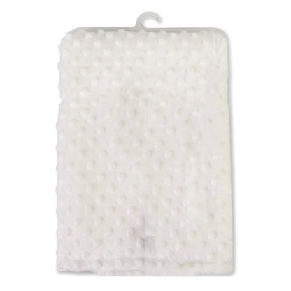 Manta Personalizada Cochecito Bebé - Manta Suave Nombre Bordado Regalo Recién Nacido Baby Shower - Huellitas de Vida