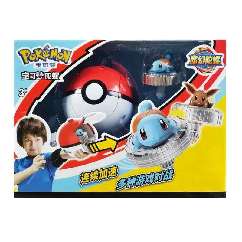 Peonza Batalla Pokémon Arena - Spinning Top Pikachu Charmander Squirtle Niños