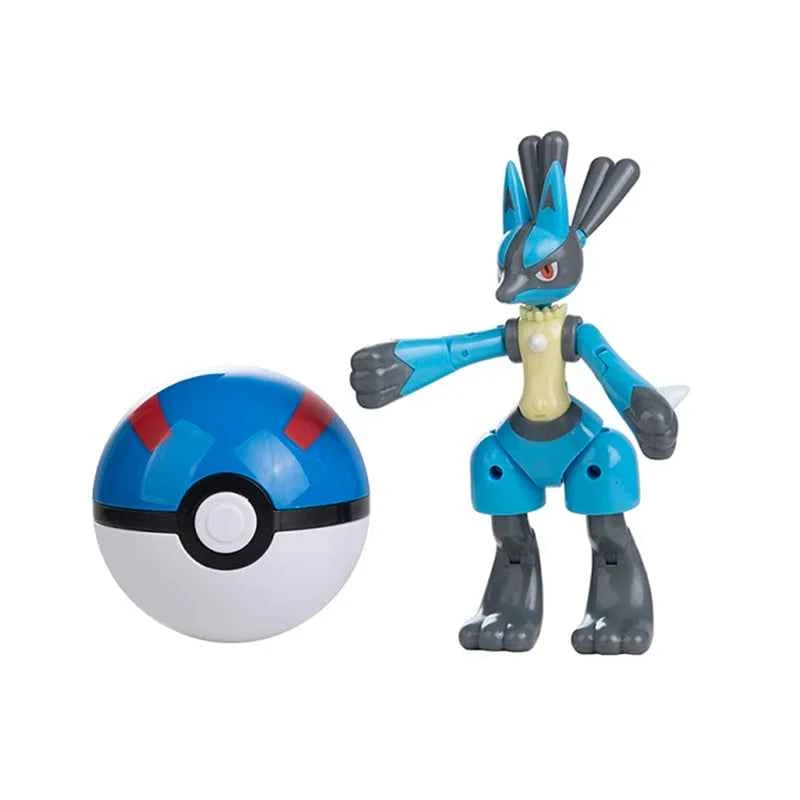Figura Pokémon Blastoise Transformable - Pokeball Acción Deformación Niños Regalo