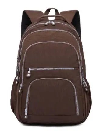 Mochila Escolar 2025 - Teenage Girl Nylon Impermeable Laptop - Huellitas de Vida