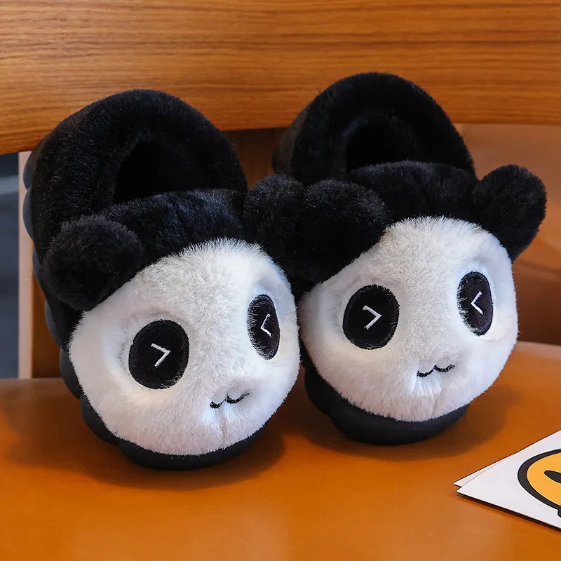 Zapatillas Algodón Niñas Cartoon - Pantuflas Felpa Cálidas Otoño Invierno Diseño Adorable - Huellitas de Vida