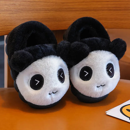 Zapatillas Algodón Niñas Cartoon - Pantuflas Felpa Cálidas Otoño Invierno Diseño Adorable - Huellitas de Vida