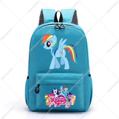 Mochila My Little Pony para Estudiantes - Gran Capacidad Vuelta al Cole - Huellitas de Vida