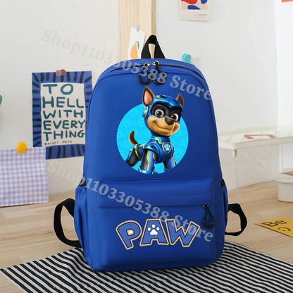Mochila Paw Patrol Impermeable Nylon - Alta Capacidad para Estudiantes - Huellitas de Vida