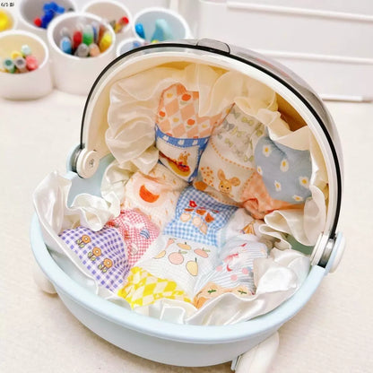 Cochecito de Bebé Labubu Mokoko - Storage Box Sleep Cradle Cart - Huellitas de Vida