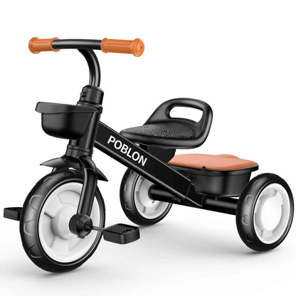Bicicleta Equilibrio 3 Ruedas Sin Pedales 3-5 Años - Triciclo Andador Niños Regalo